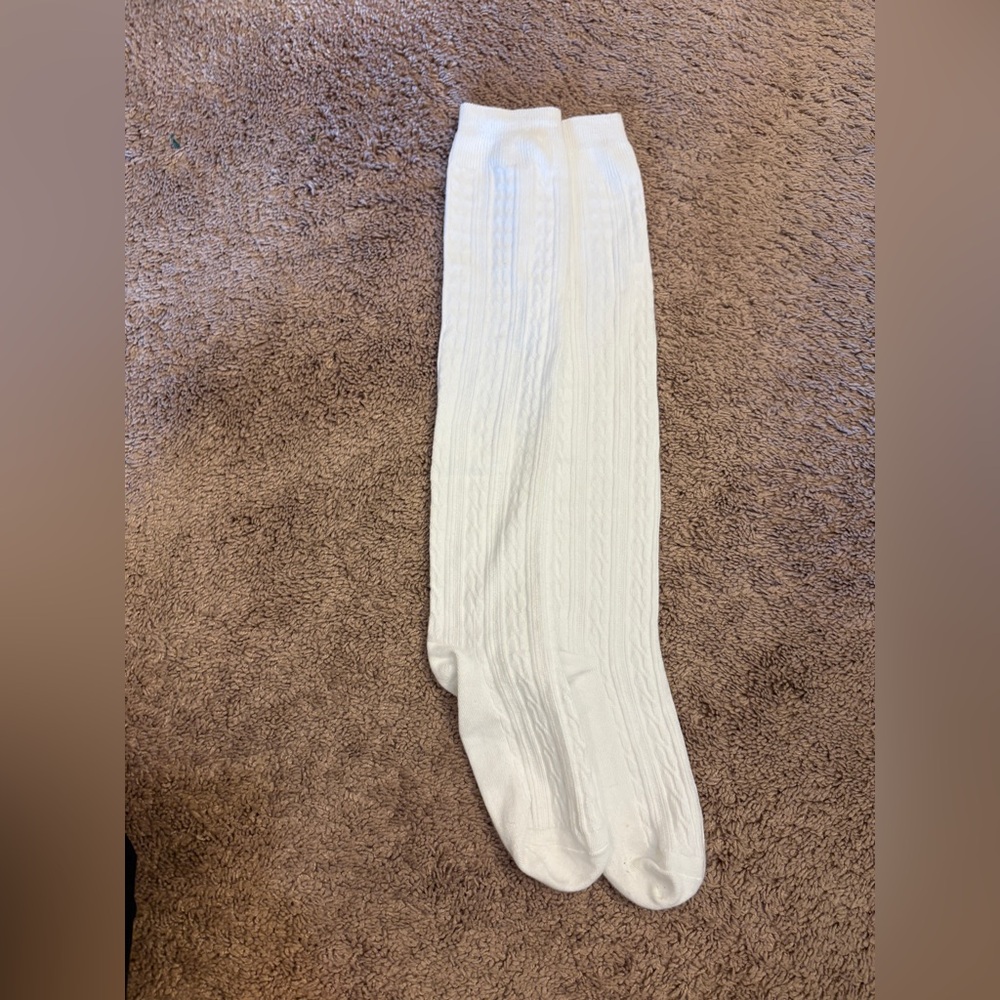 Knee high socks, new never worn.  Sz small